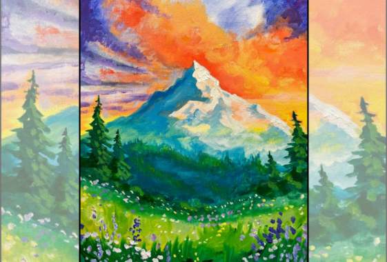 Paint & Sip: “Mt. Hood”