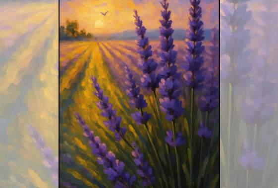 Paint & Sip: “Lavender Sunset”