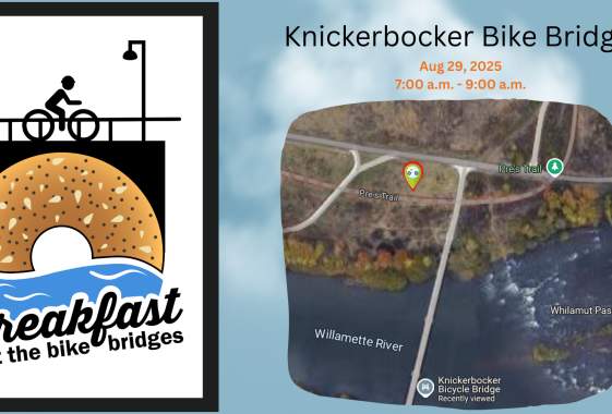 Breakfast at the Bike Bridges