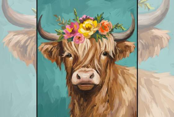 Paint & Sip: “Highland Cow”