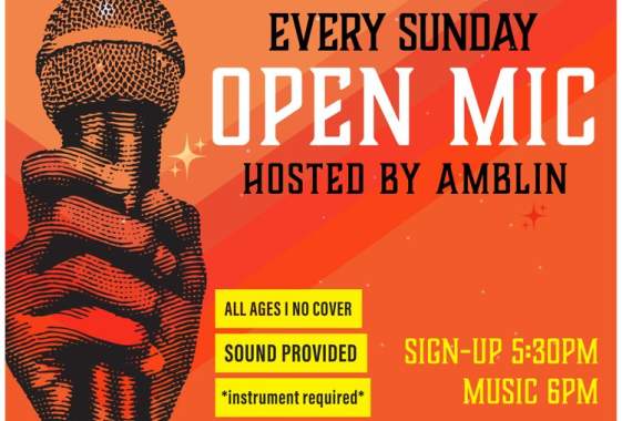 Open Mic with Amblin Sundays at PublicHouse