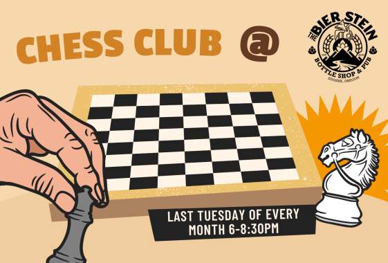 Eugene Chess Club Night at The Bierstein