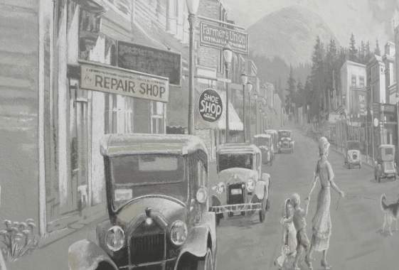"1920s Main Street" by Connie Huston