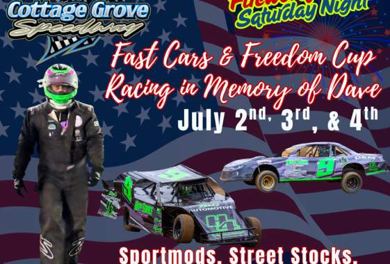 Fast Cars & Freedom Cup at Cottage Grove Speedway