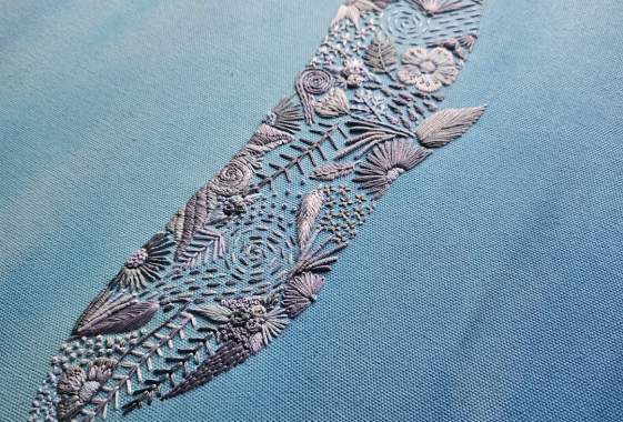 Meridith McClure (Biobroidery)  -  “Threads of Pacific Northwest Nature”