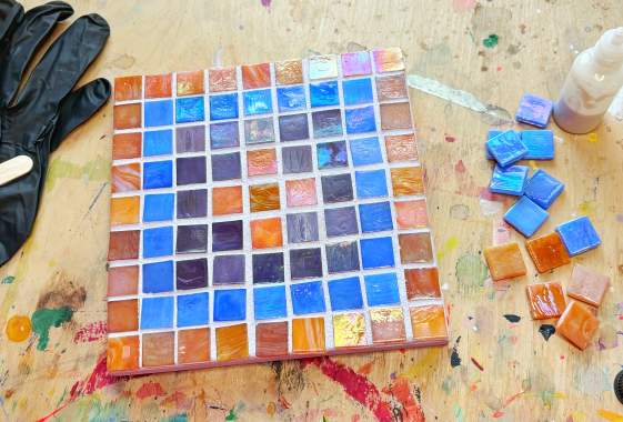 Make Your Own Mosaic Trivet at Mazatlan in Creswell