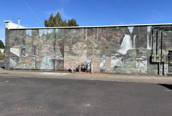"McKenzie River Mural" by Ann Woodruff Murray