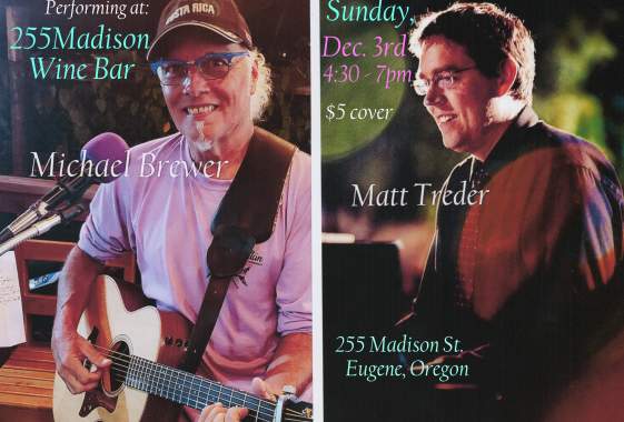 Live Music with Micheal Brewer and Matt Treder