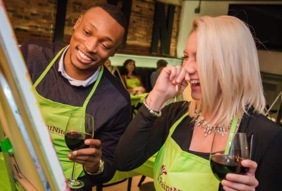 Paint Nite: Castle in the Mist