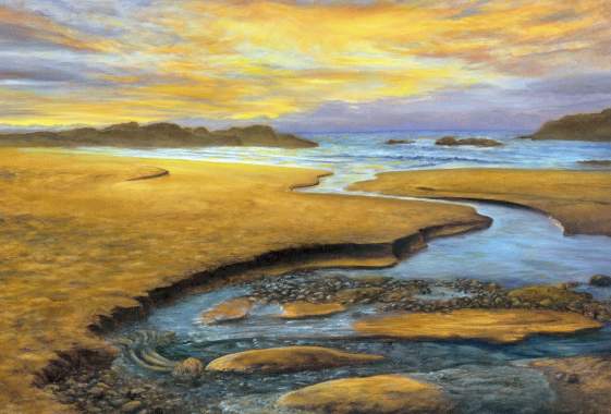 The Pacific Rim Art Guild, Cheri Turk  -  “The Beautiful Oregon Coast”