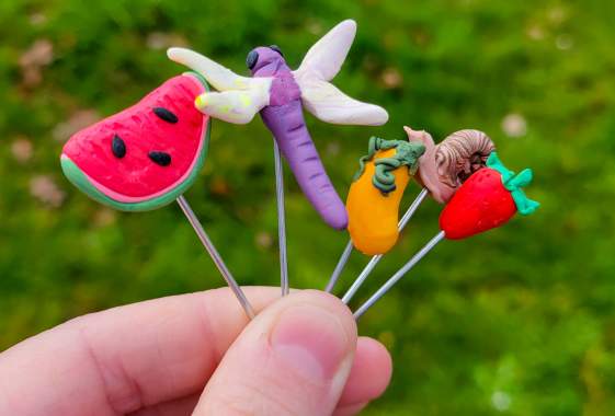 Spring Plant Stakes DIY at Falling Sky Brewery