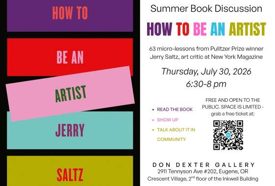 How to Be an Artist: Summer Book Discussion