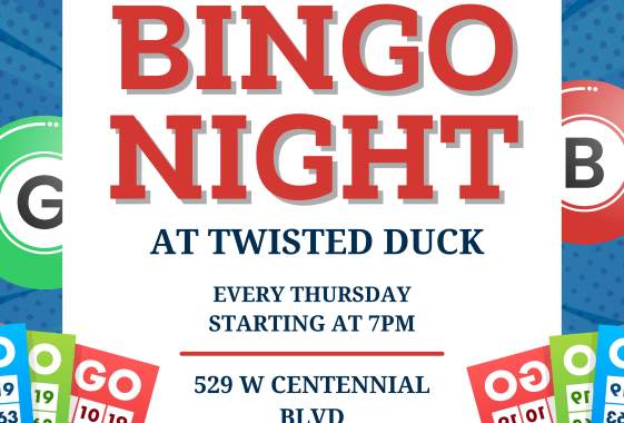 Bingo Night at Twisted Duck for CASA of Lane County