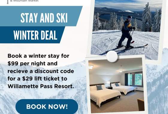 Spring Break Ski Getaway at Westfir Lodge