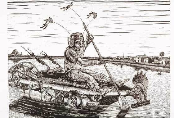 Leading the Camino: Latinx Art by Juan de Dios Mora and Consuelo Jimenez Underwood