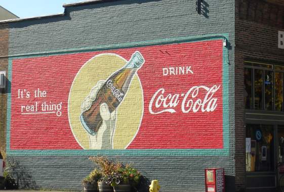 "Historic Coca-Cola" Mural