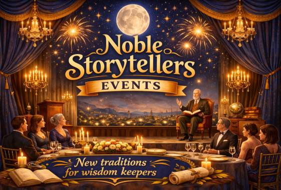 Red Hats, Noble Storytellers & Wisdom Keepers at Westfir Lodge