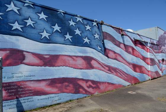 "Old Glory!" Mural