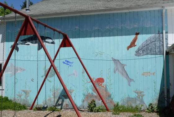 "Underwater World" Mural