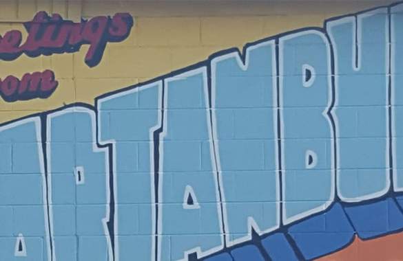 Greetings From Spartanburg, SC: A Hub City Mural Tour