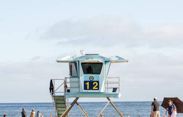 Doheny Beach Lifeguard Tower