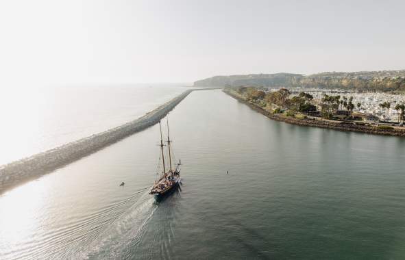 Tall ship sail-Ocean Institute
