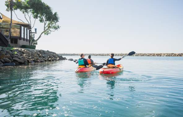 kayaking