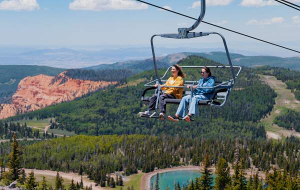 brian head resort scenic chairlift ride