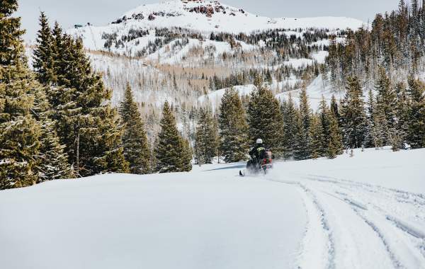 Snowmobile Tour in Brian Head, Utah