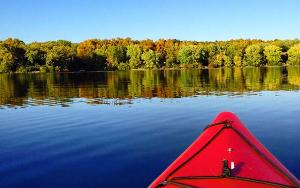 Rock Cut State Park kayaking