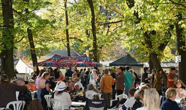 The Arrowtown Autumn Festival