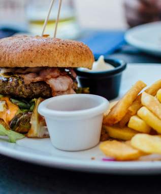 burger & fries