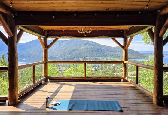 Yoga at the Grand Lake Lodge