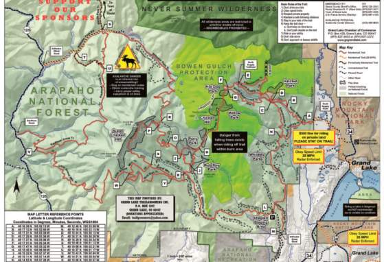 snowmobile map