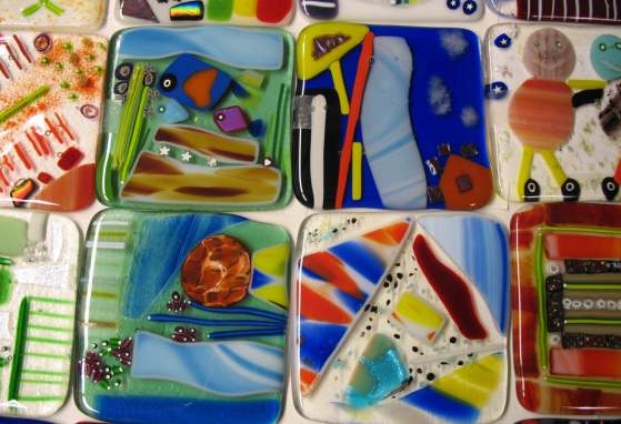 Glass Tile Workshop: Full Fuse