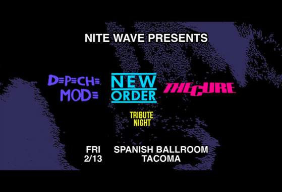 Nite Wave Presents: The Cure, Depeche Mode & New Order Tribute Night