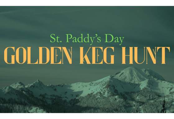 St. Paddy's Day Golden Keg Hunt at Crystal Mountain