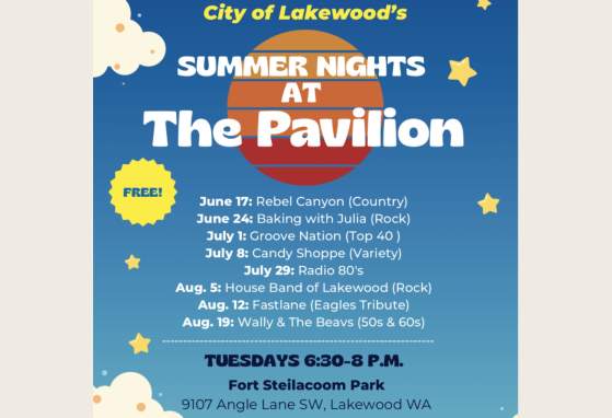 Summer Nights at the Pavilion Concerts 2025