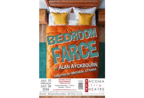 BEDROOM FARCE at Tacoma Little Theatre
