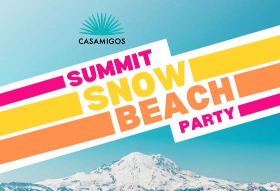 Crystal Mountain Casamigos Summit Snow Beach Party
