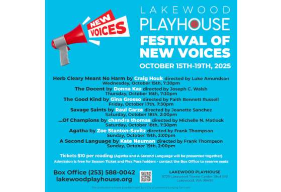 Festival of New Voices 2025 - Lakewood Playhouse