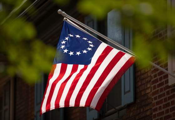 Historical Flag Display