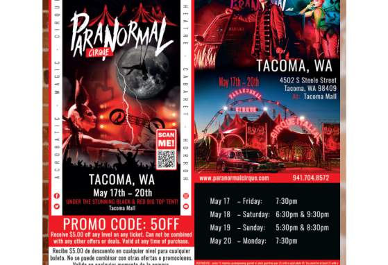 Paranormal Cirque in Tacoma, WA