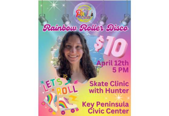 Rainbow Roller Disco Fundraiser