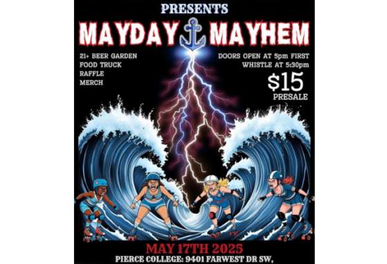 Mayday Mayhem - Dockyard Dames Roller Derby