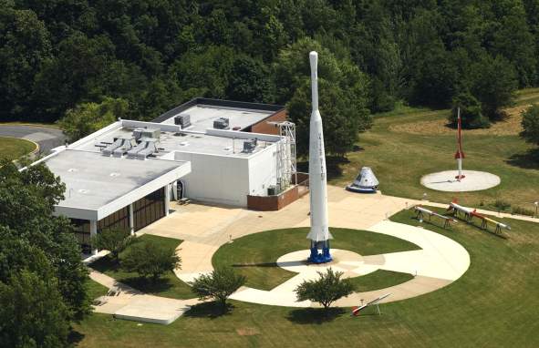 Aerial View Of NASA GSFC