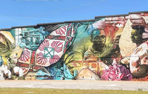 Woven Within Our Lives Mural _ Newton