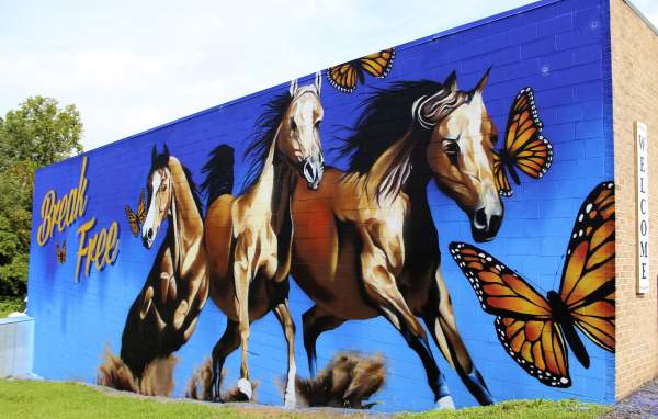 Break Free Mural