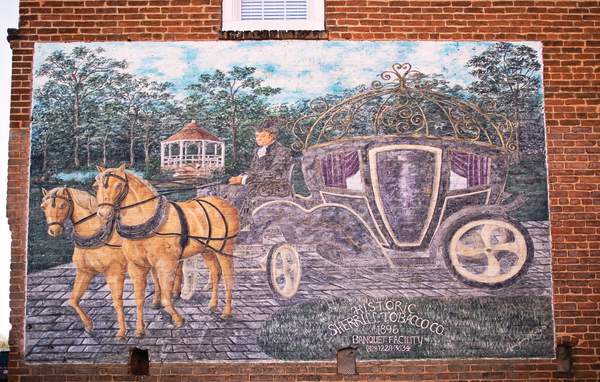 Sherrill Tobacco Company Mural