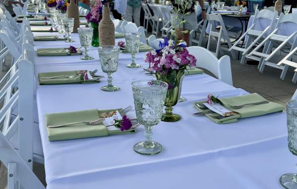 flower moon farmers market dinner